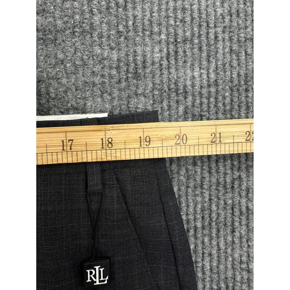 Lauren Ralph Lauren Suit Trousers Mens 38x34 Grey Blue NEW Ultraflex Classic Fit